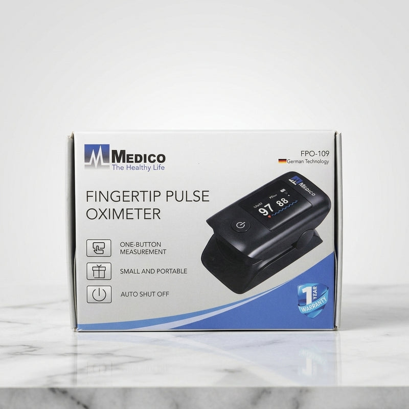 Medico FPO-109 fingertip pulse oximeter