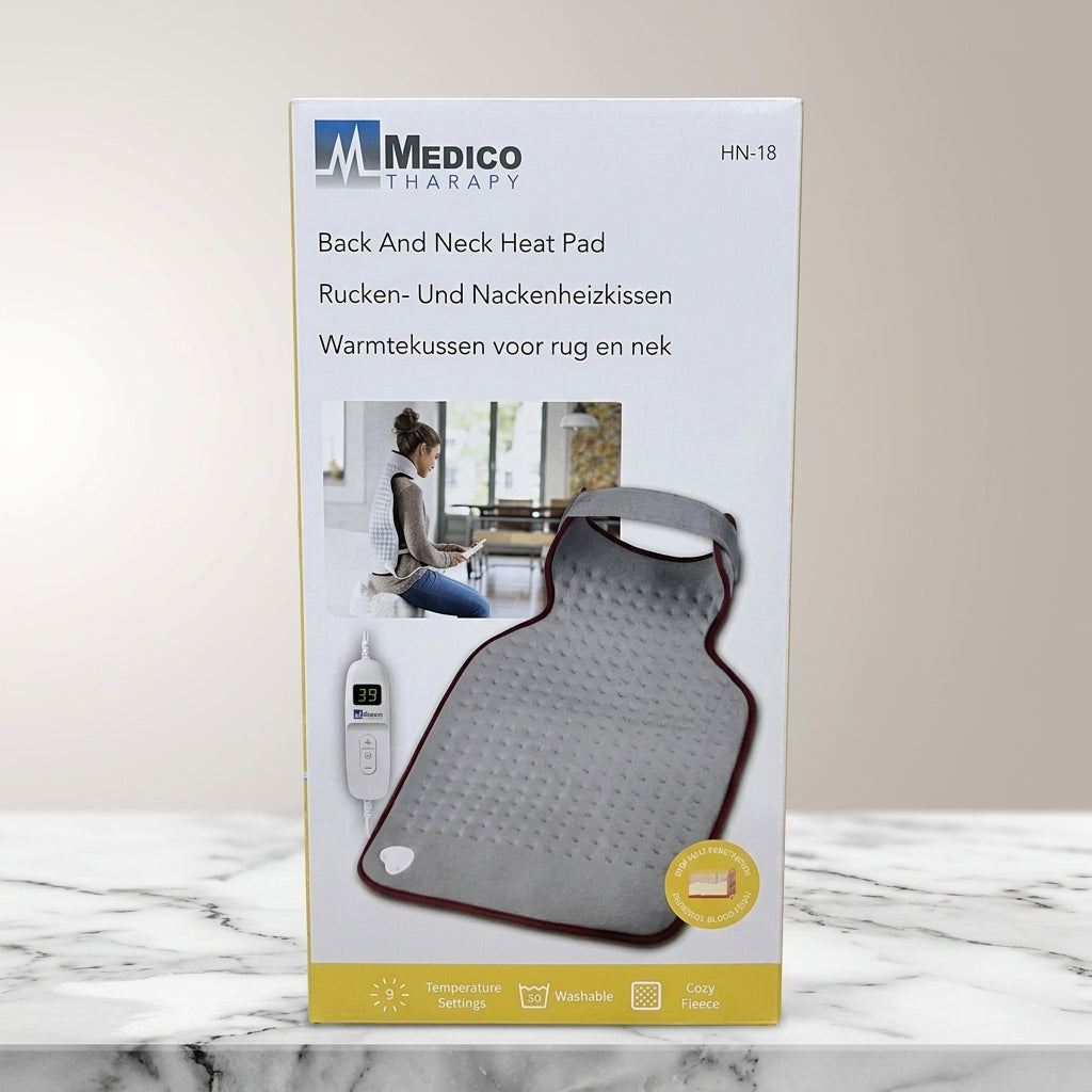 Medico HN-18 back and neck electric heating pad with controller